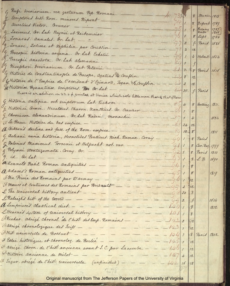 1825 Catalogue page 3