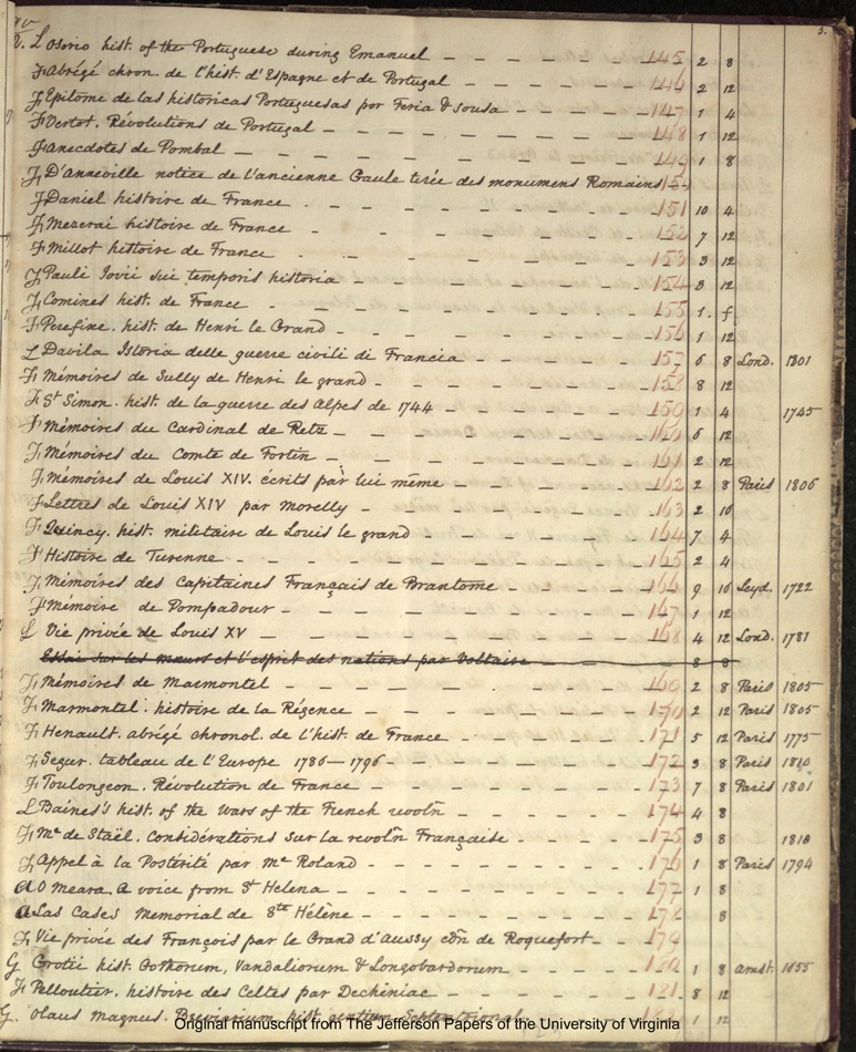 1825 Catalogue page 5
