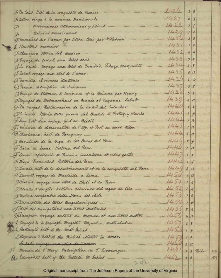 1825 Catalogue page 38