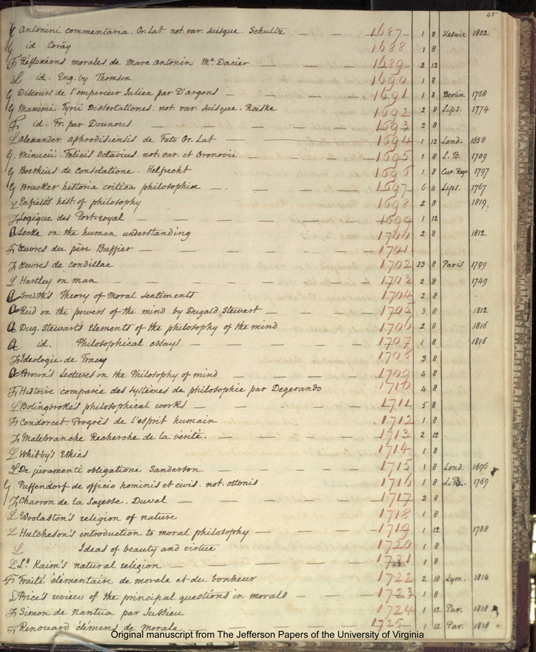 1825 Catalogue page 45