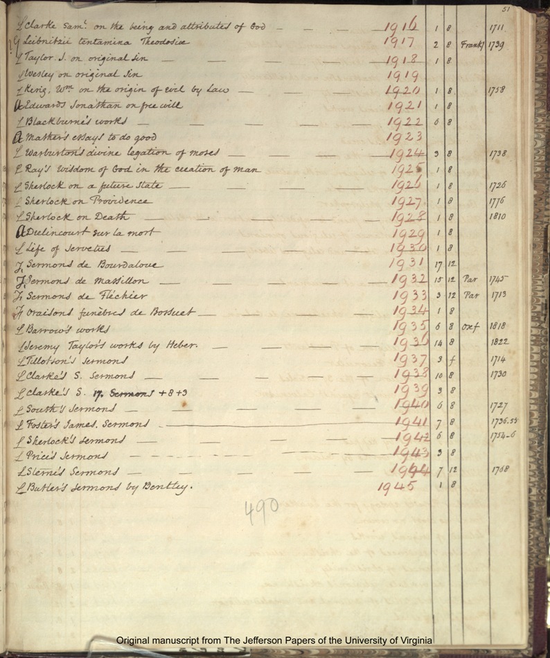 1825 Catalogue page 51