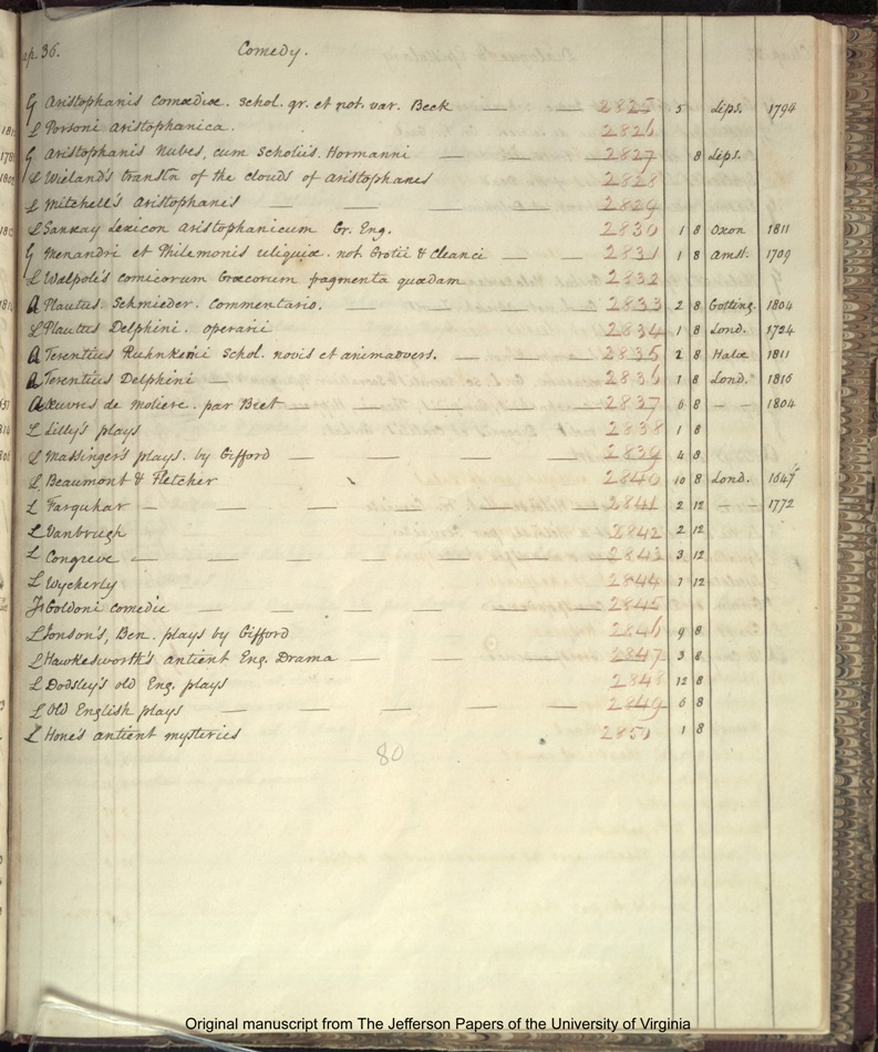 1825 Catalogue page 76