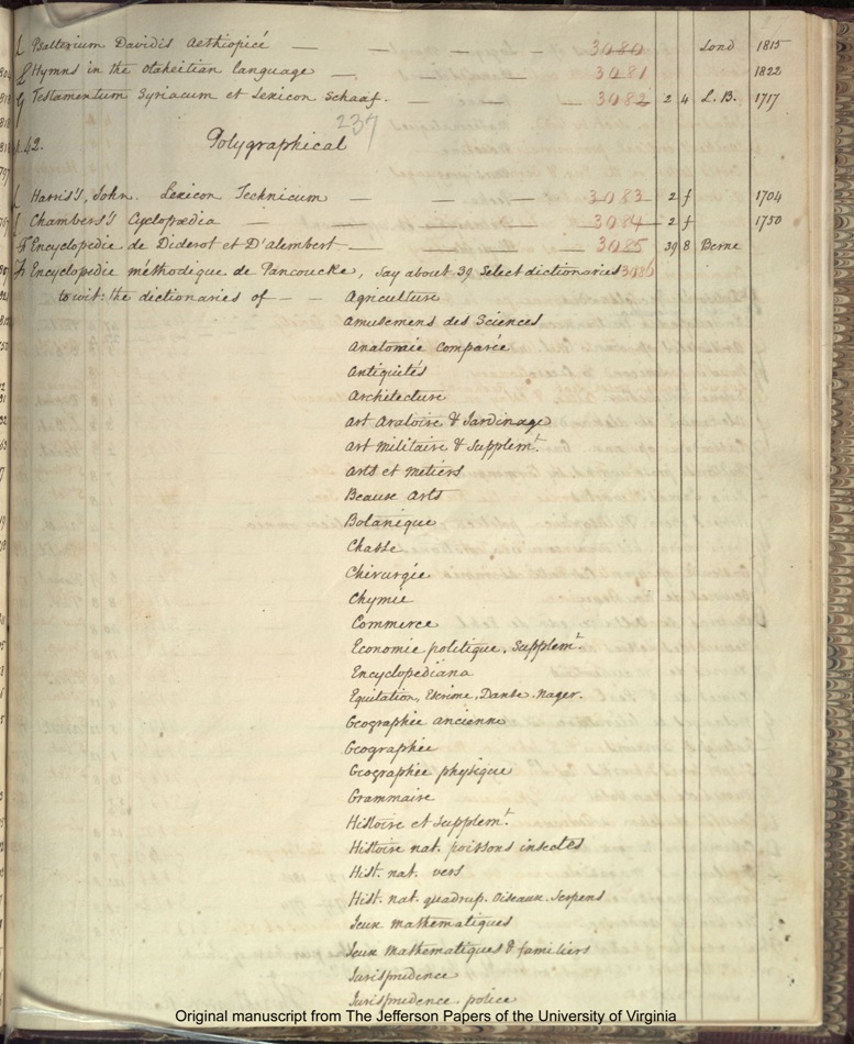 1825 Catalogue page 84